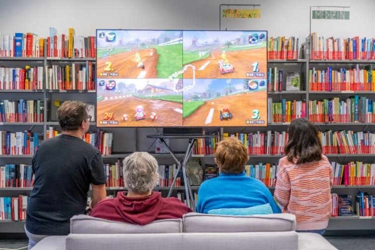 Gaming Zone in der Stadtbücherei Bregenz