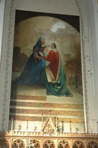 St. Sebastian und die Wälder-Kunst - eine Kirchenführung