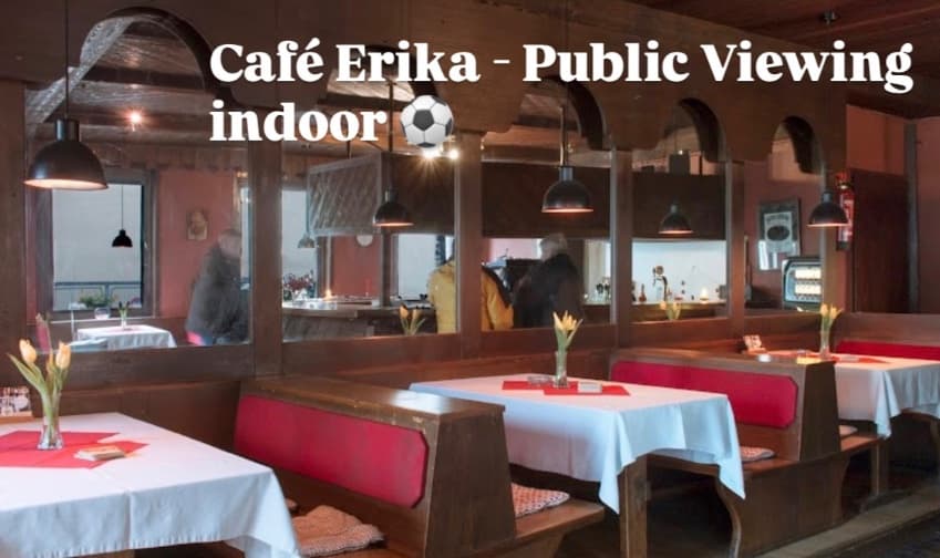 WM Public Viewing Café Erika