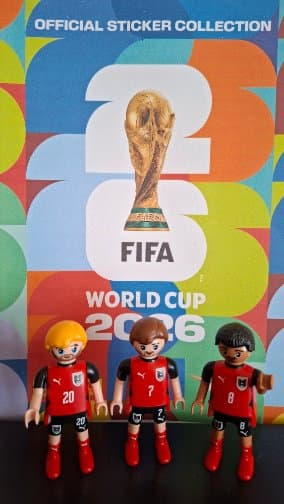 PANINI STICKER & playmobil ÖFB stars TAUSCHBÖRSE