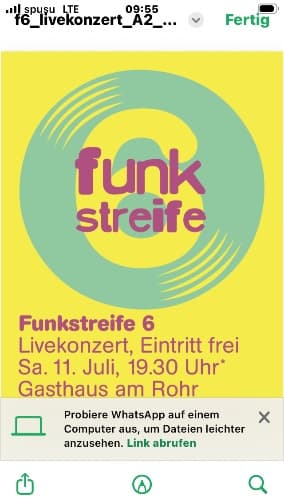 Konzert Funkstreife