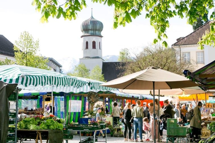 Sommerfest am Rankweiler Wochenmarkt