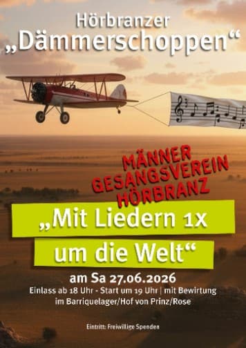 Dämmerschoppen Männergesangsverein Hörbranz