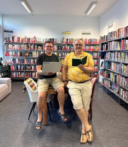 Digitale Sprechstunde mit Christian und Uwe