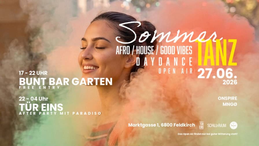 Sommertanz – Die zweite Auflage!